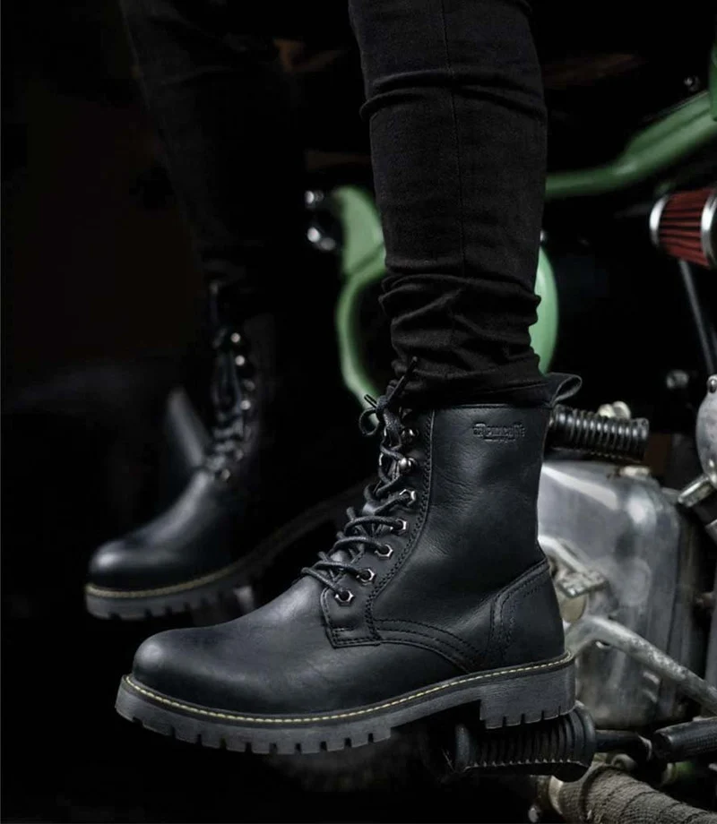 Stivali Moto Derby Dark Shadow - Trip Machine