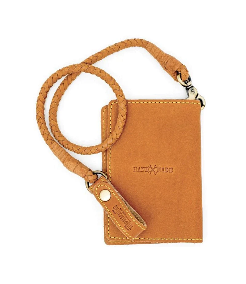 Portafoglio Explorer Vintage Tan - Trip Machine