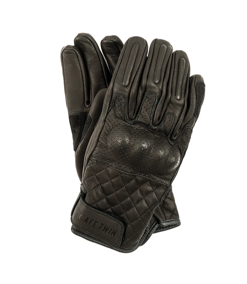 Guanti Moto con Protezioni Turtle Nero