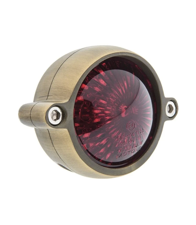 Fanale Posteriore Eldorado LED Oro Satinato - Omologato