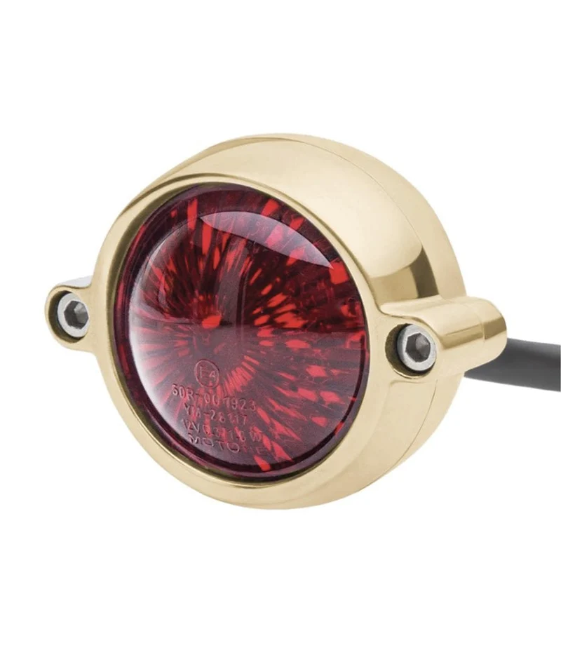 Fanale Posteriore Eldorado LED Oro Lucido - Omologato