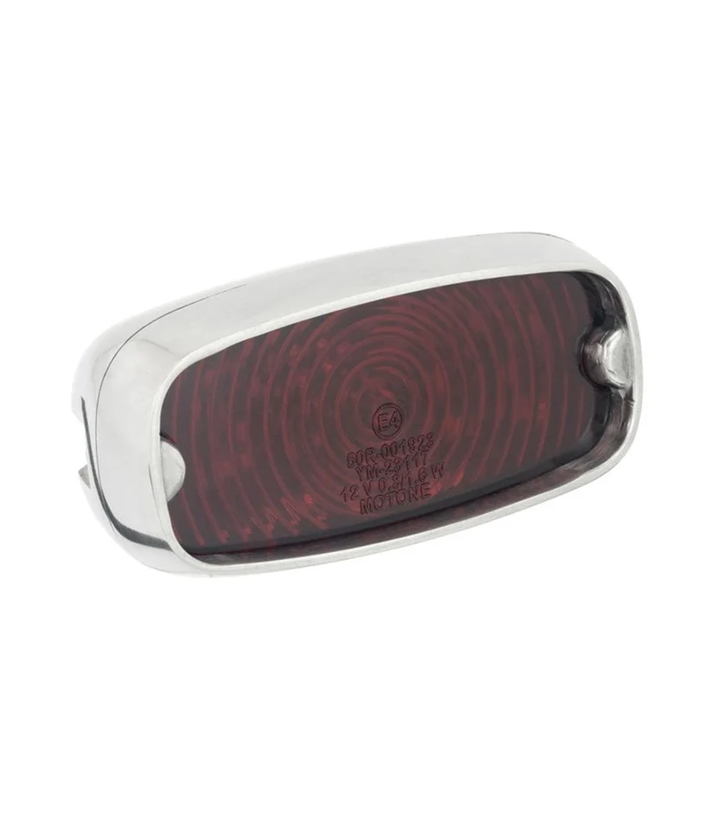 Fanale Posteriore LED Motone GORT - Silver