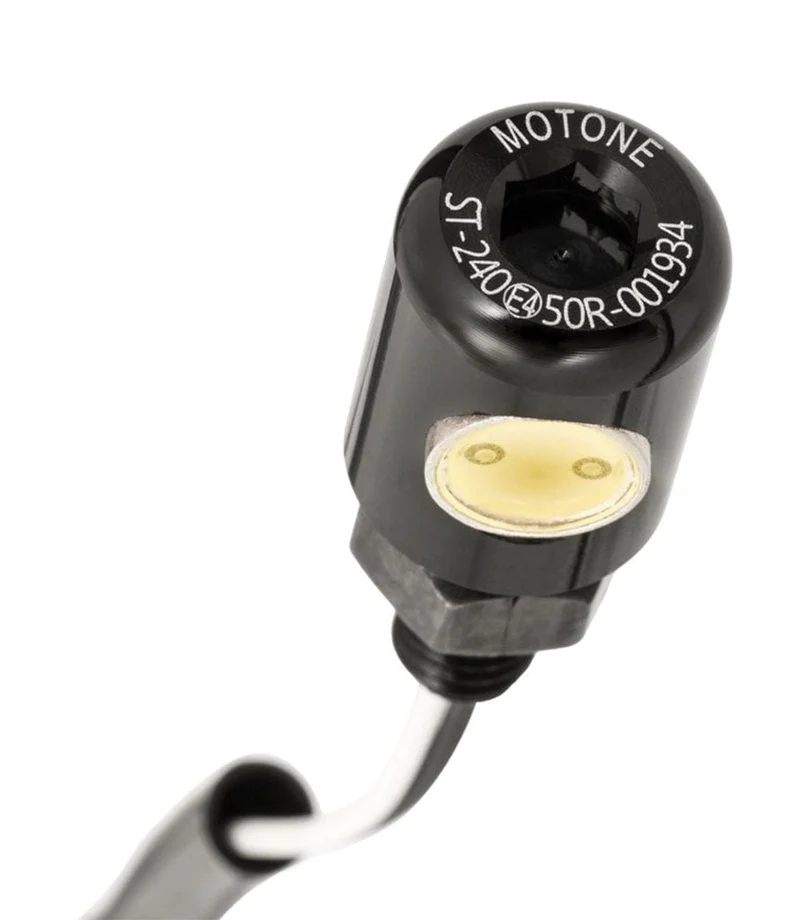 Luce Targa LED 'PILLBOX' Motone