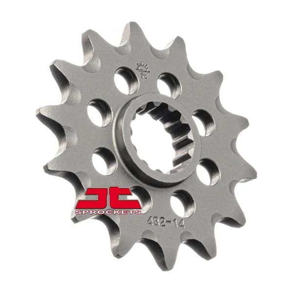 JT 432 Self-Cleaning Steel Front Sprockets (JTF432.14SC)