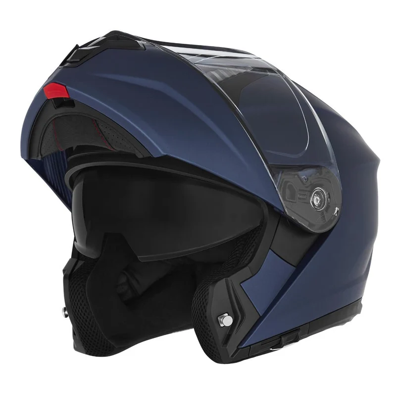 Casque Moto Modulable N968 Bleu Mat | NOX