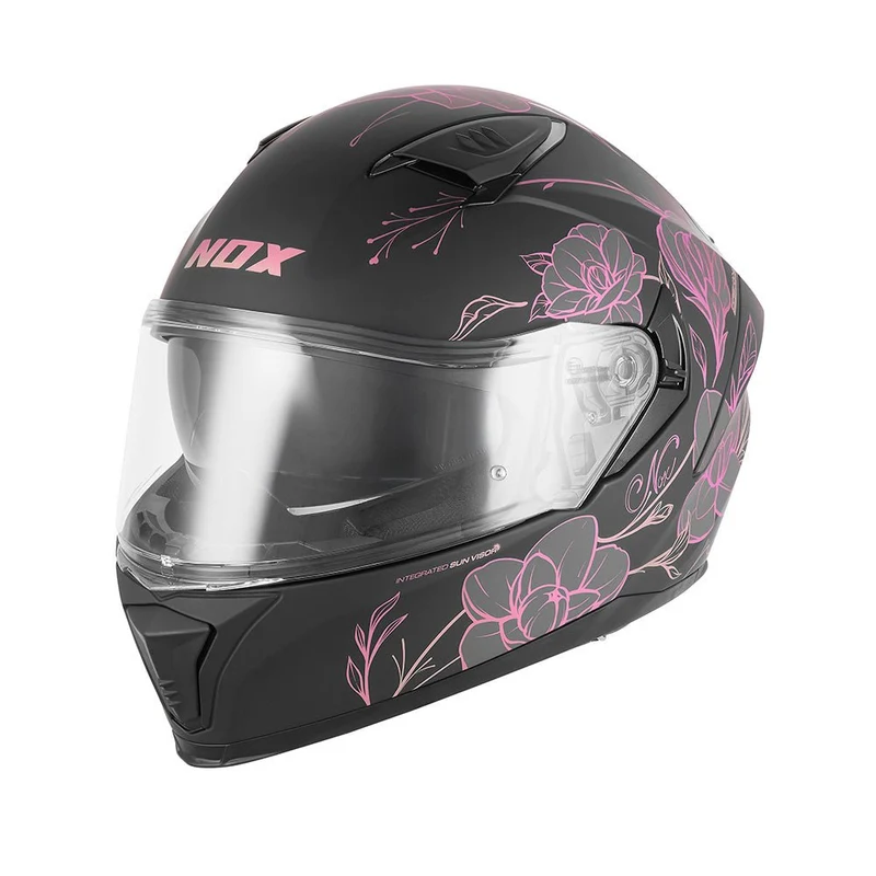 Casque Moto Intégral N402 Spring Rose | NOX