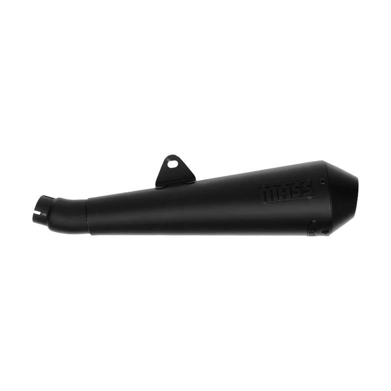 Scarico per Moto Guzzi V7 - Tromb Inox Nero - Mass