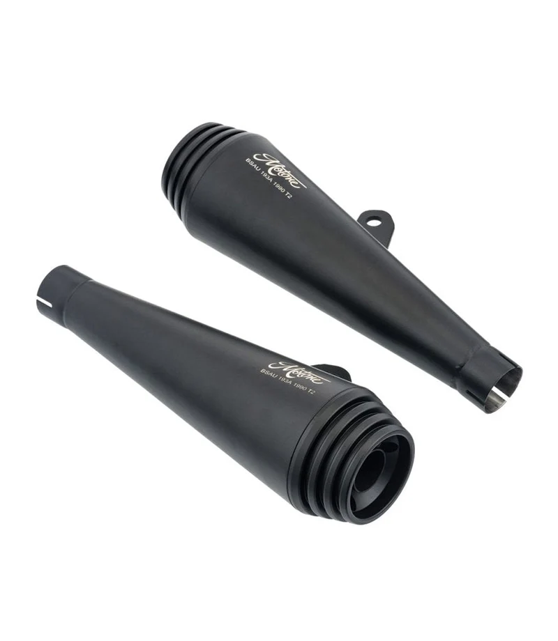 Scarico per Speed Twin 1200 - Thruxton 1200 - Saturn V Nero