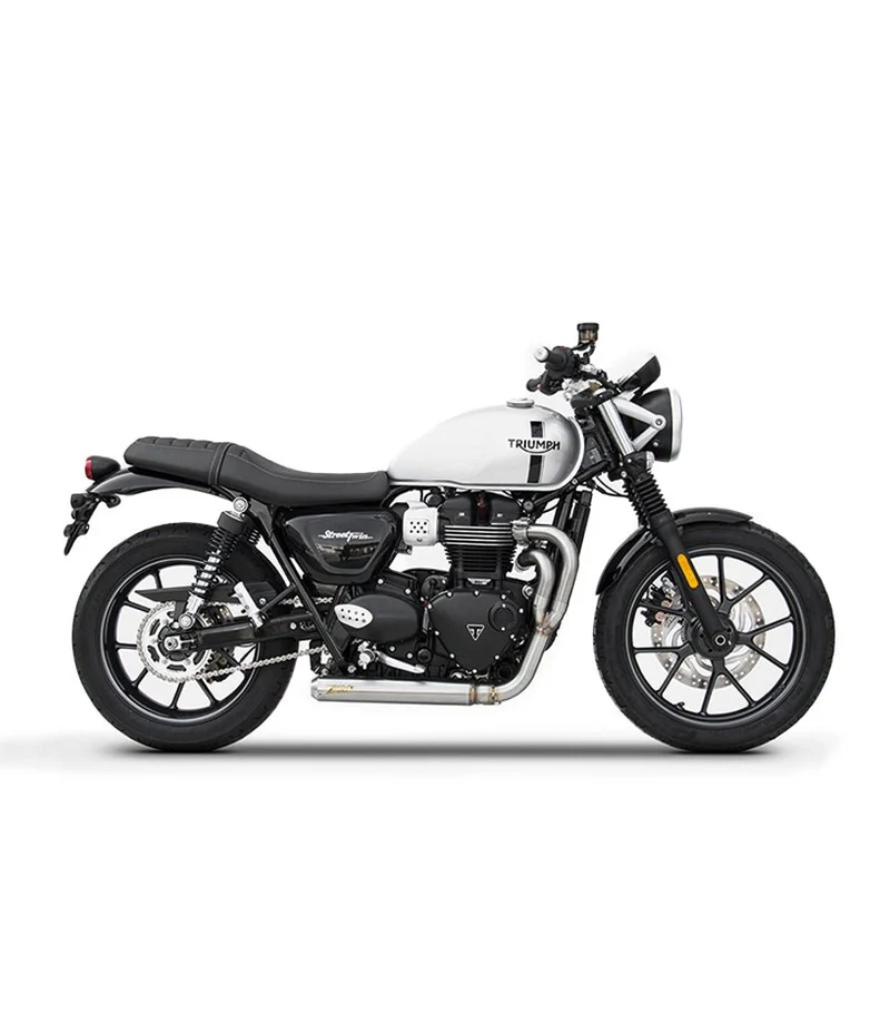 Scarico per Triumph Street Twin dal 2016 - 2 in 1 Completo - Zard