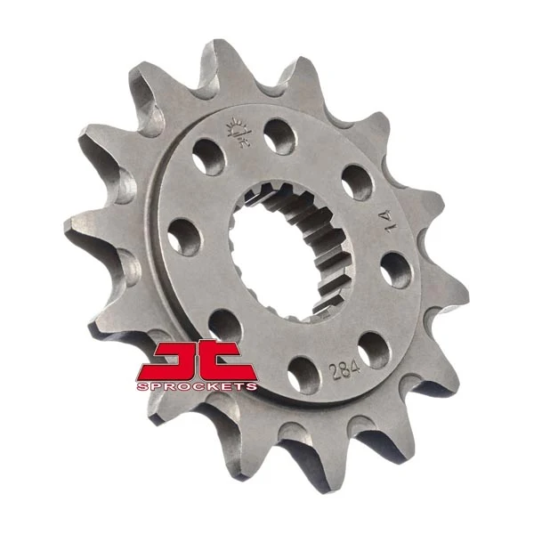 JT 284 Self-Cleaning Steel Front Sprocket (JTF284.14SC)