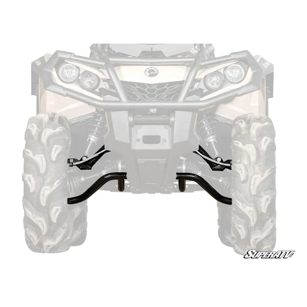 SuperATV High-Clearance 2" Forward Offset A-Arms w/ Keller Per. Ball Joints (AA-CA-GEN2-OHC-BK-02)