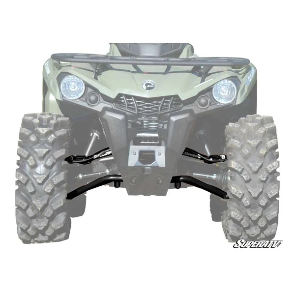 SuperATV High-Clearance 1.5" Forward Offset A-Arms w/ Super Duty Joints (AACAGEN21.5HCBSD02)