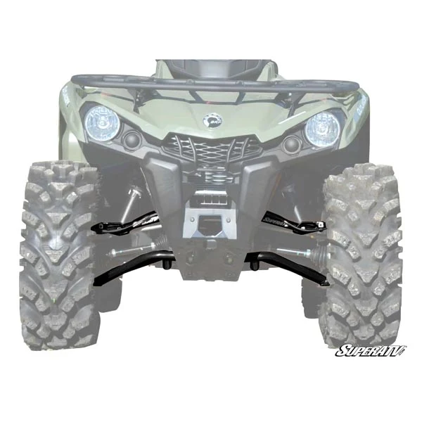 SuperATV High-Clearance 1.5" Forward Offset A-Arms w/ Heavy Duty Joints (AA-CA-GEN2-1.5HCBH02)