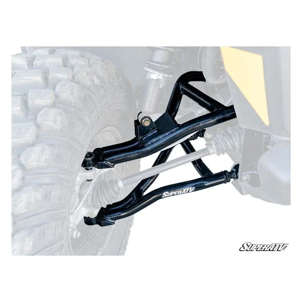 SuperATV High Clearance 2" Forward Offset A-Arms w/ Super Duty Joints (AACADEF2HC001BSD02)