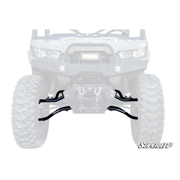 SuperATV BFT Suspension Kit (A-Arms) w/ Keller Perf. Ball Joints (AA-CA-DEF-2-HC-BK-02)