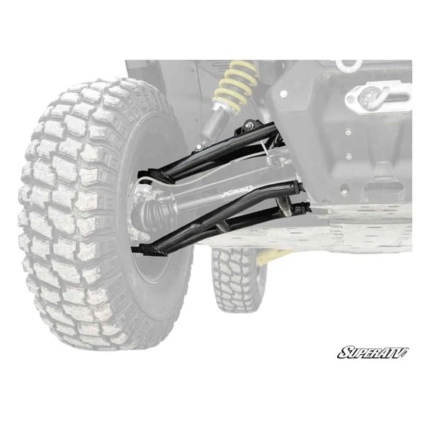SuperATV Atlas Pro 2" Forward Offset A-Arms w/ Keller Perf. Ball Joints (AA-CA-DEFXMR-001BK02)