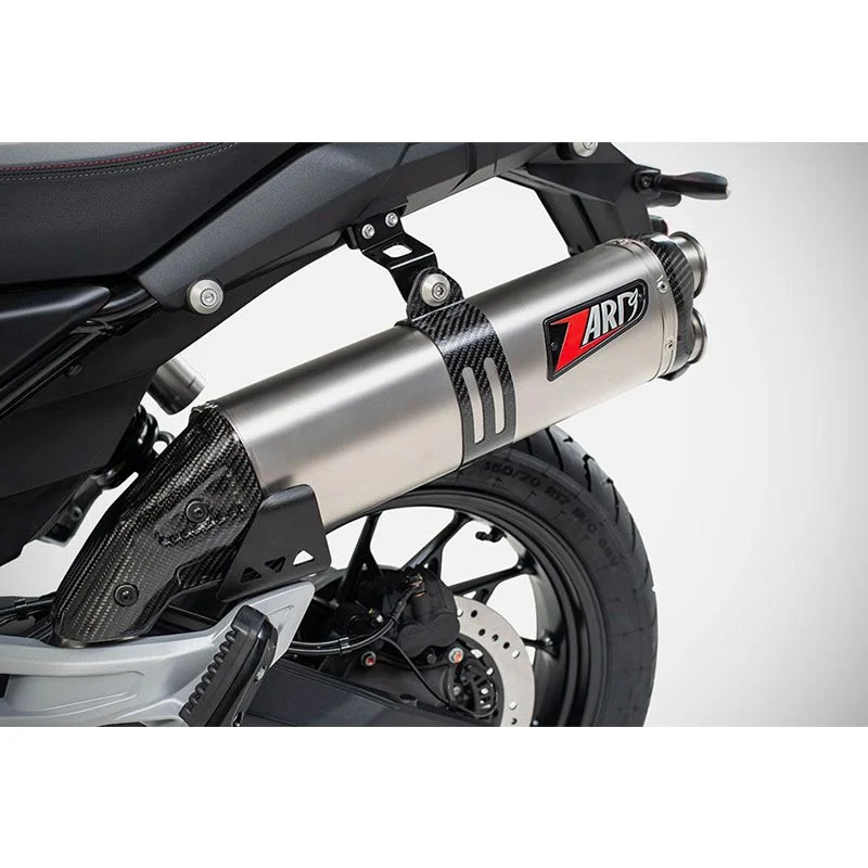 Silencieux inox ou titane Moto Guzzi V85 TT 2025 | Zard