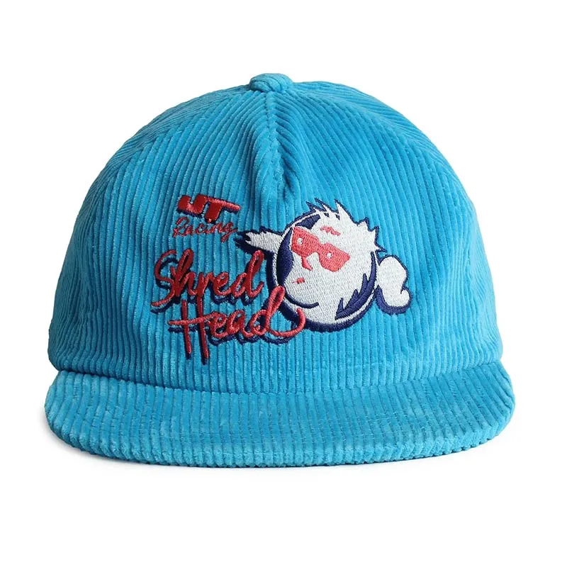 Casquette SHRED HEAD Head – Velours Bleu | JT Racing USA
