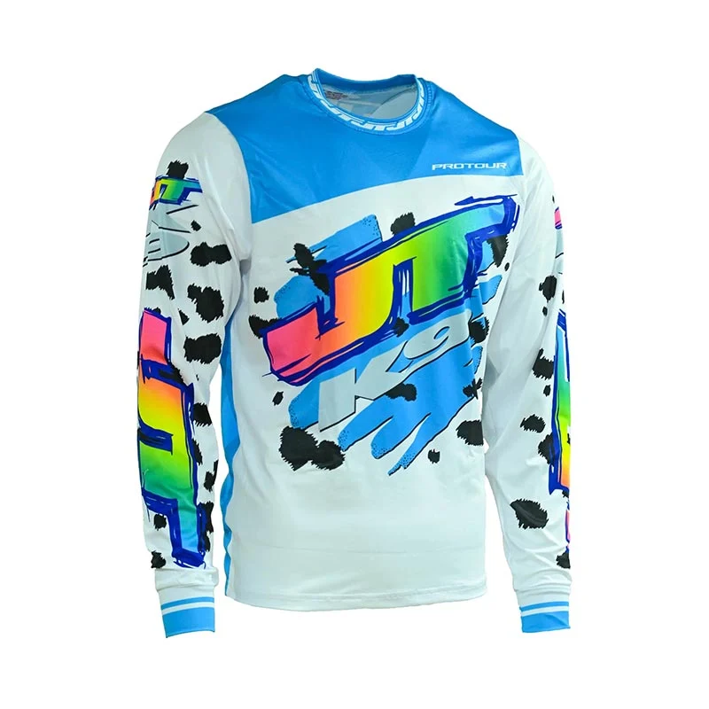 Maillot MX DALMATIAN K9 Bleu | JT Racing USA