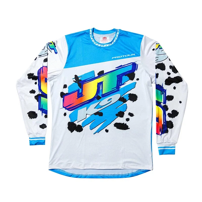 Maillot MX DALMATIAN K9 Bleu | JT Racing USA