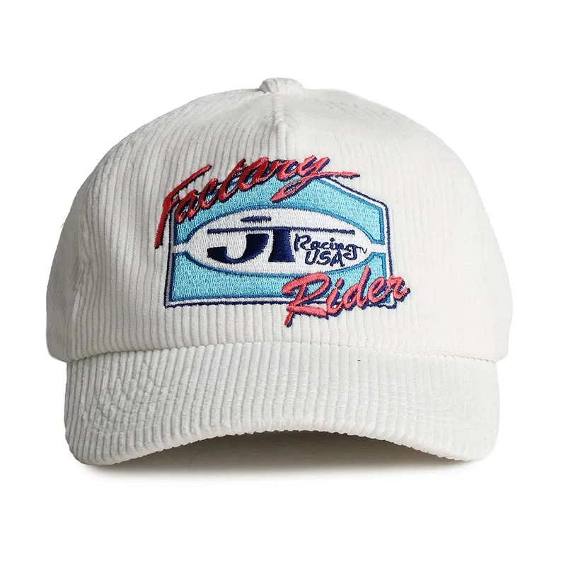 Casquette Factory Rider Blanc | JT Racing USA