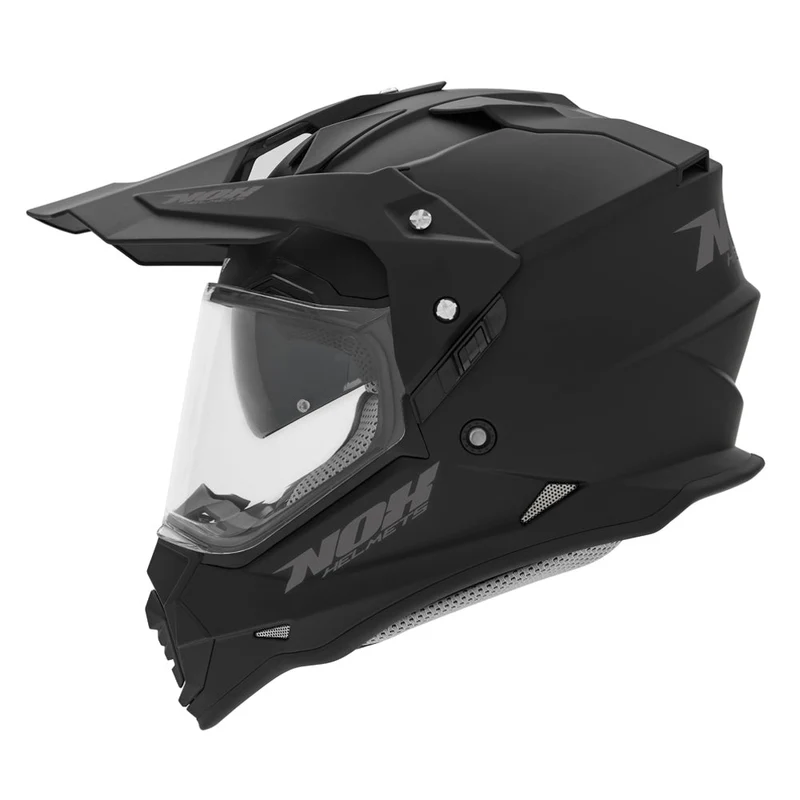 Casque Moto Adventure N312 Noir Mat | NOX
