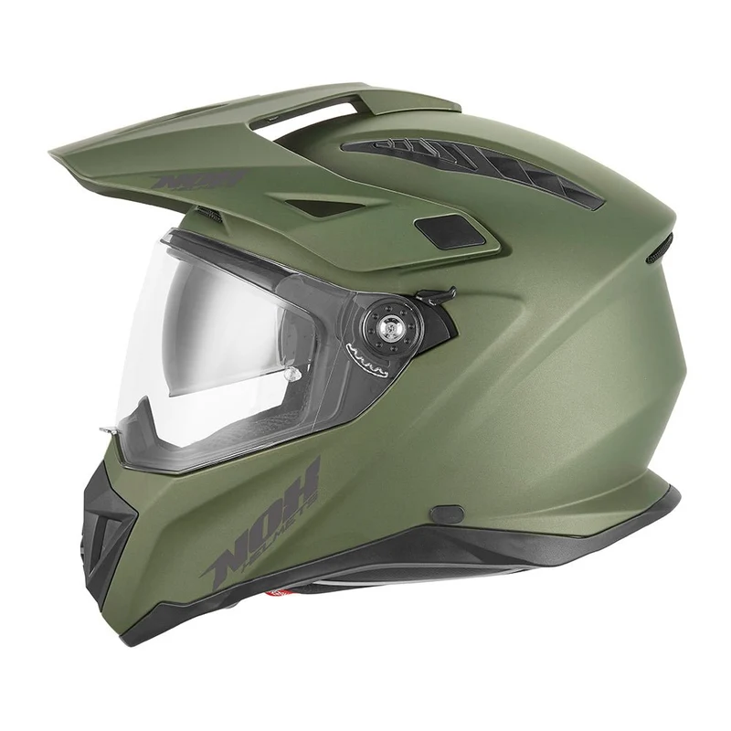 Casque Moto Trail N350 Kaki Mat | NOX