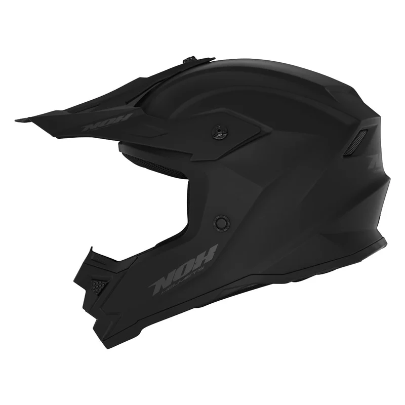 Casque Moto Cross Enfant N761 Noir Mat | NOX