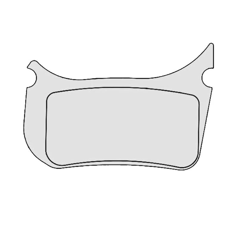 Plaquettes de frein pour étriers 4 pistons radial ENDURANCE 1143 | Beringer