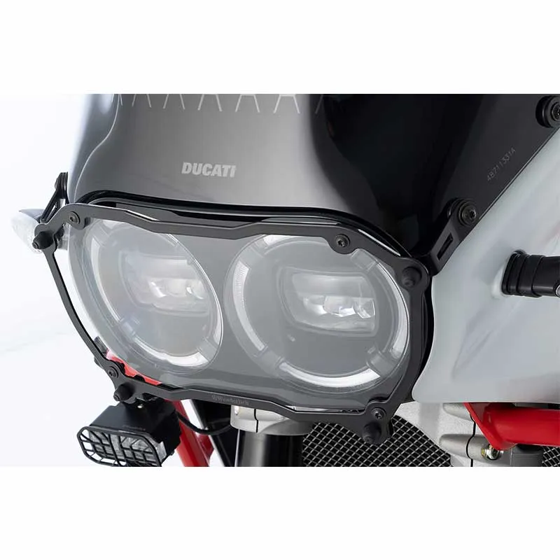 Protège phare amovible CLEAR (Ducati DesertX, Rally, Discovery) | Wunderlich