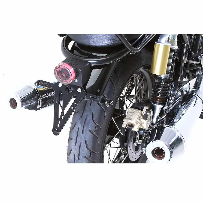 Kit support de plaque d'immatriculation Vintage (Royal Enfield Interceptor/GT 650) | Hedgehog