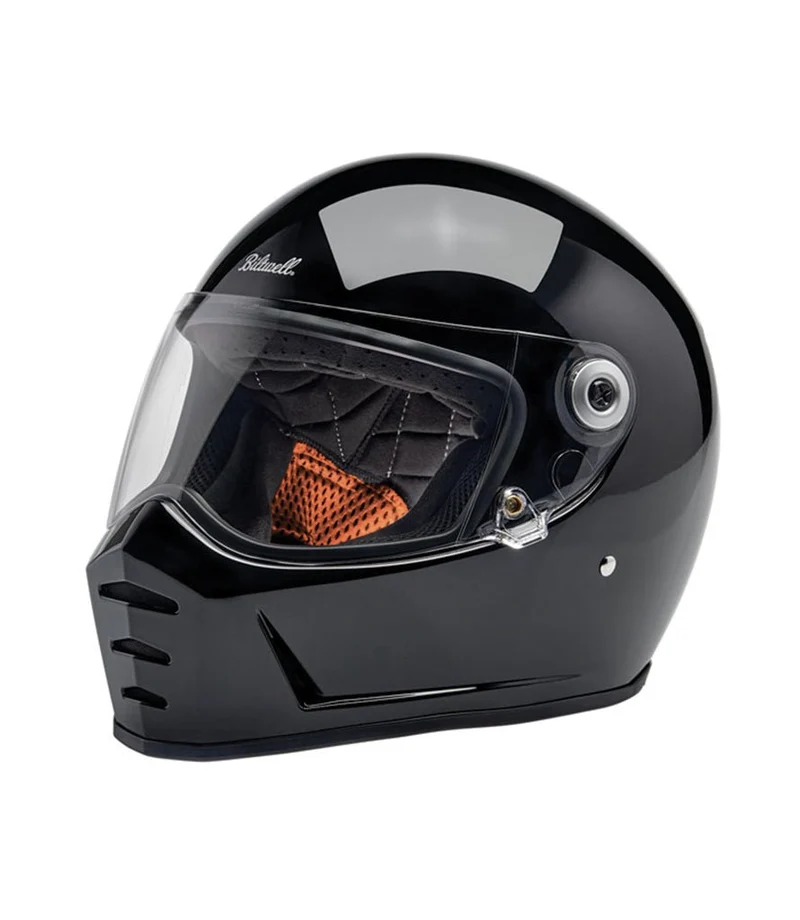 Casco Biltwell Lane Splitter Nero Lucido