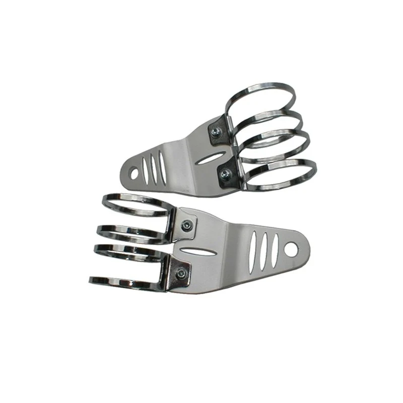 Pattes de phare alu avec colliers Ø 31 mm à 58 mm