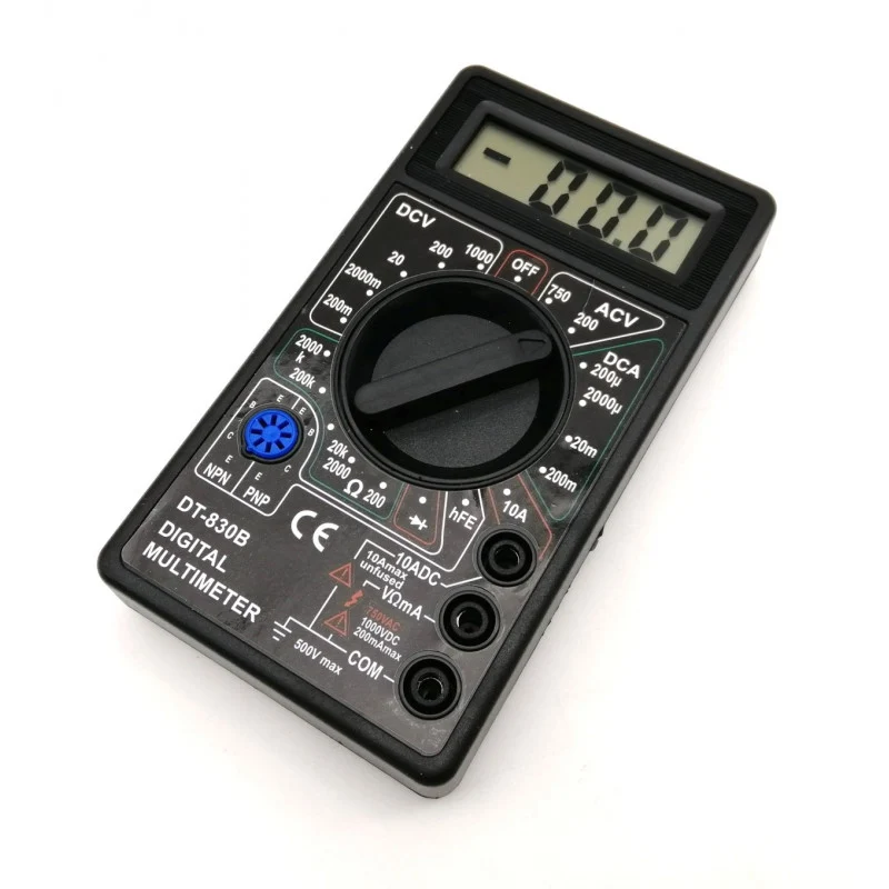 Multimètre Voltmètre numérique Multi-Fonctions