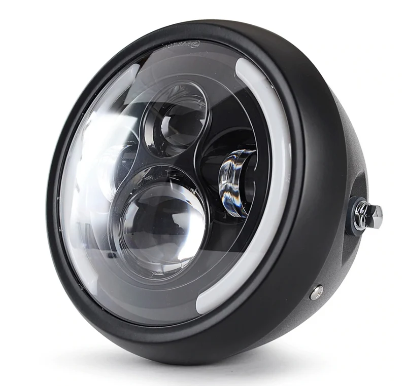 Phare LED avec feu diurne 7,5"