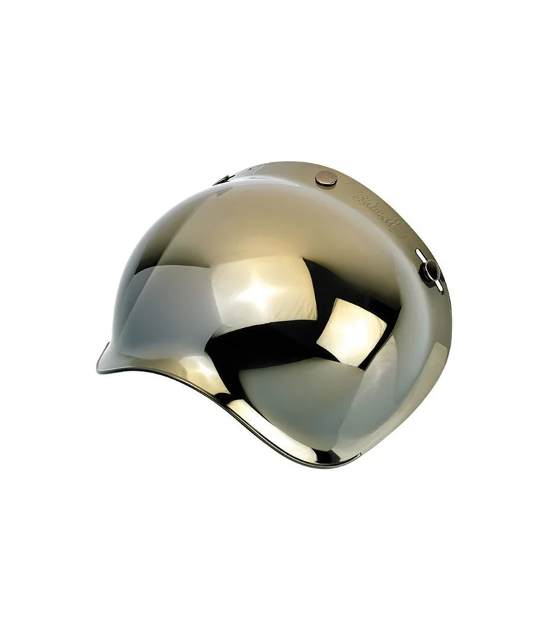 Visiera Biltwell Bubble Gold per Casco Jet - Universale