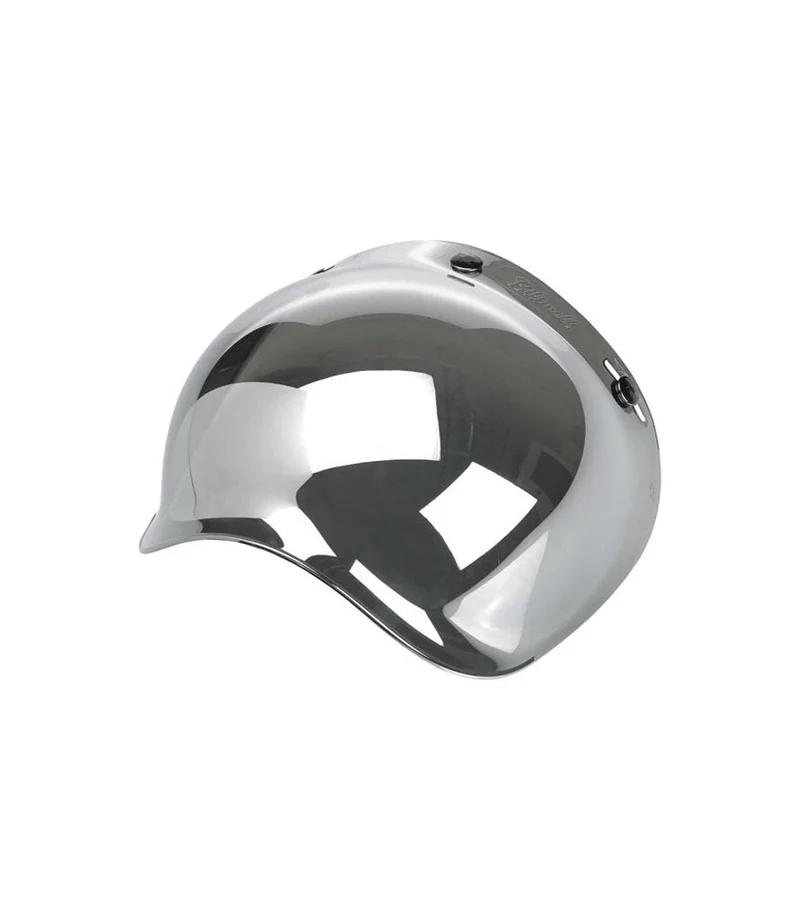 Visiera Biltwell Bubble Chrome per casco Jet