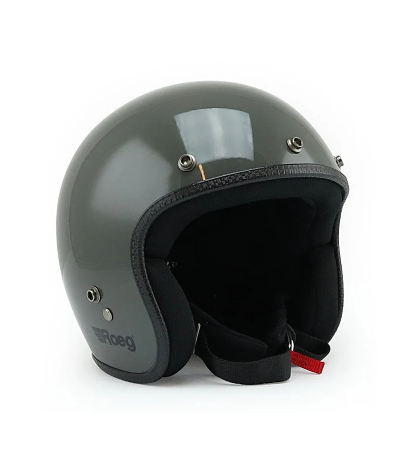 Casco JETT Grigio Lucido - Roeg