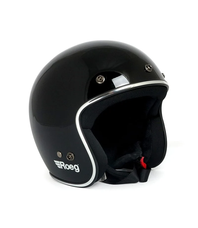 Casco JETT Nero Lucido - Roeg