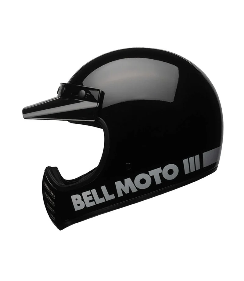 Casco Moto-3 Classic Nero Lucido - Bell Helmets