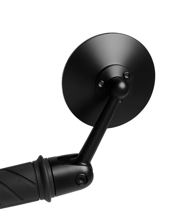 Specchietto Bar End da 75mm Regolabile Nero - Oberon