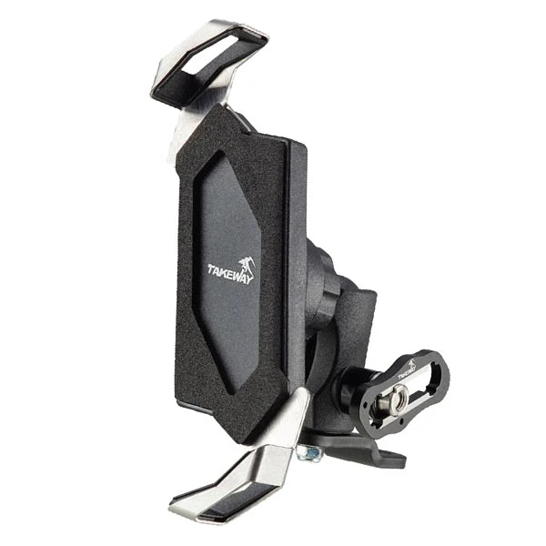 TAKEWAY Phone Holder w/ Anti-Theft Mirror Base - Mechanical Version (LA3-PH05)