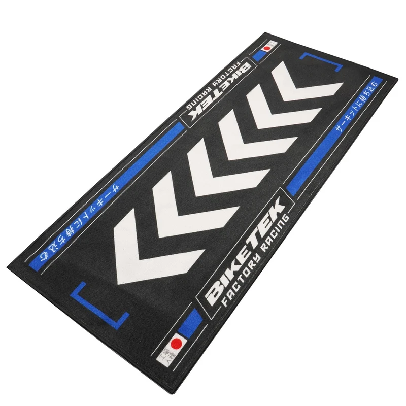 Tapis de Garage Moto Rising Sun Japan | 190x80cm | Biketek Series 7 | Homologué FIM