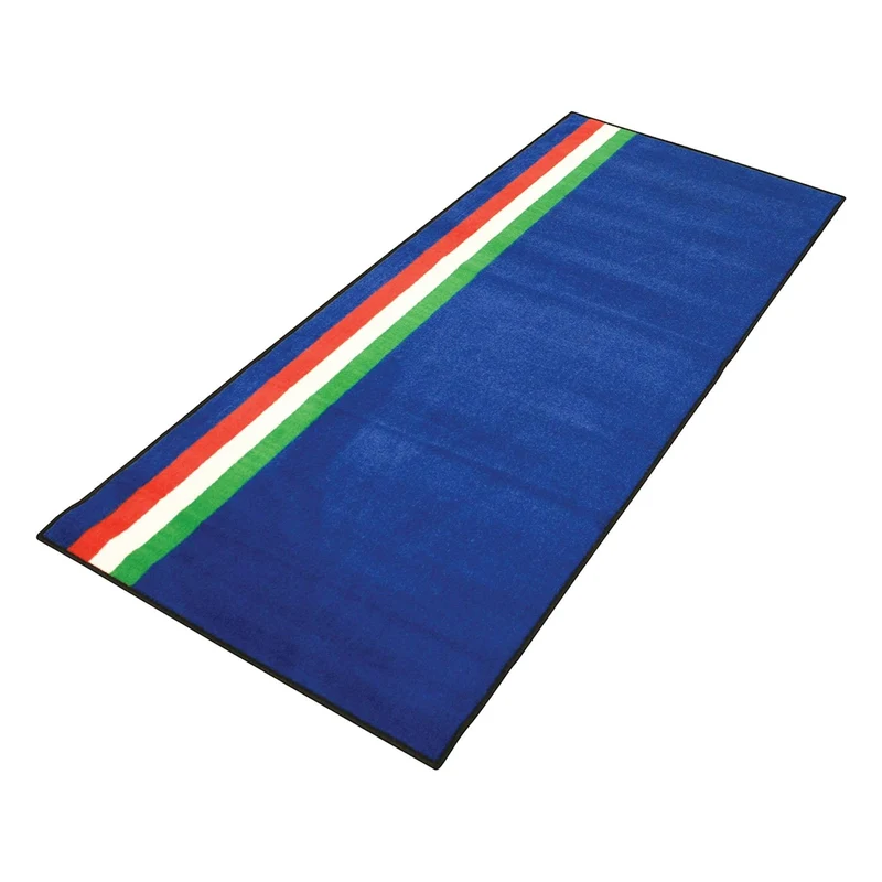 Tapis de Garage Moto Tricolore Italien | 190x80cm | Biketek Series 3