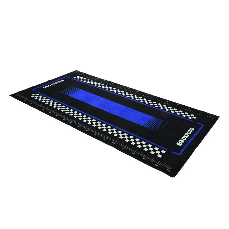 Tapis d'Atelier Moto Oxford Pitlane Yama Blue 200x100cm — Garage & Paddock Yamaha