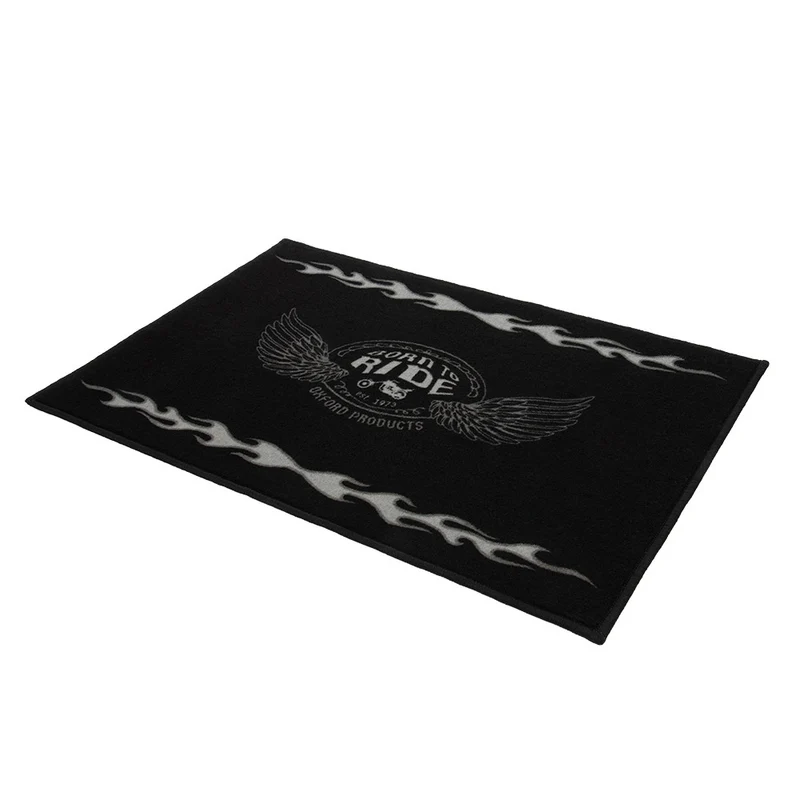 Tapis d'Atelier Moto Oxford Flame 90x60cm — Garage Custom & Atelier Moto
