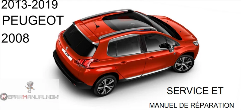 manuel d'atelier Peugeot 2008 pdf 2013 2019