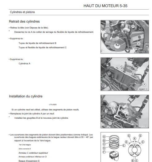 Manuel d'atelier Kawasaki Z300 2015 pdf français