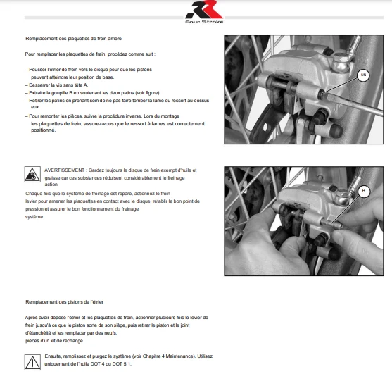Manuel d'atelier Beta RR 2009 pdf français