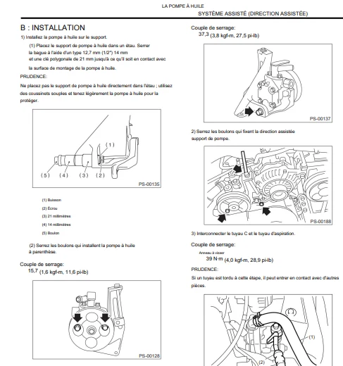Manuel d'atelier Subaru Impreza 2003 pdf